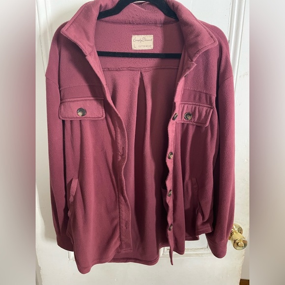Simply Blessed Tops - Fleece Shacket